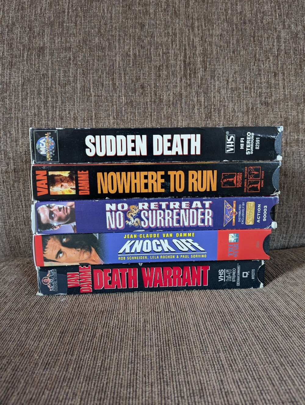 Van Damme VHS Lot
